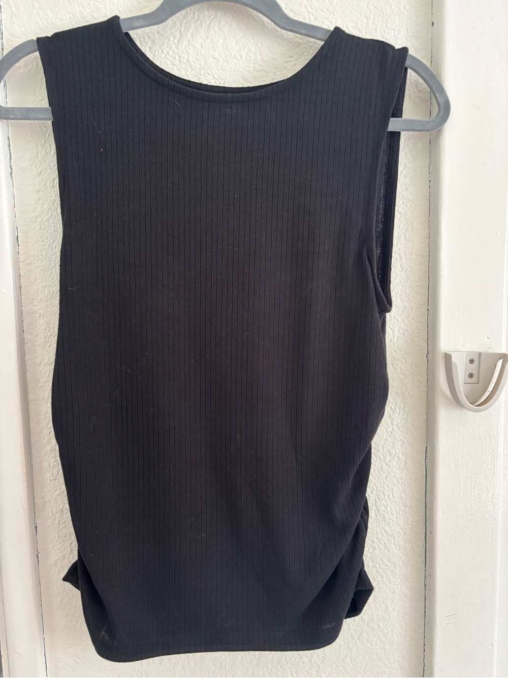 Old Navy Black Ribbed Tank Top